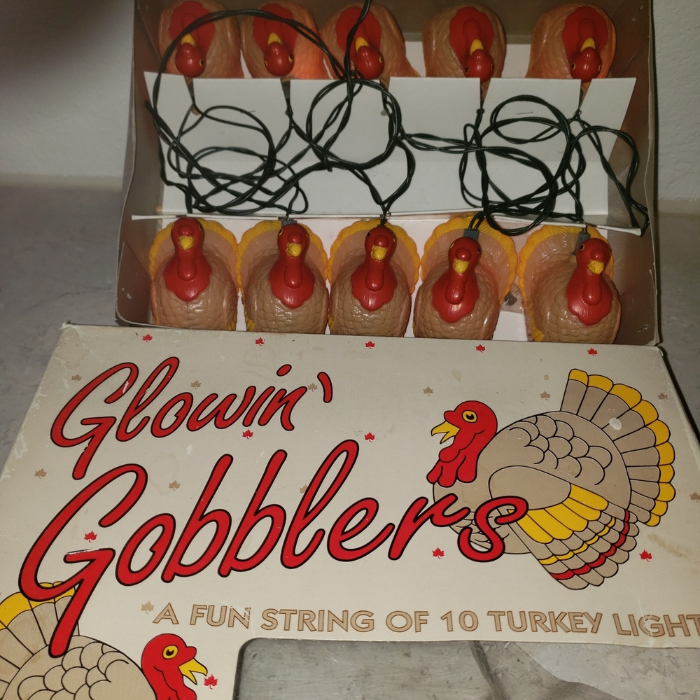 Glowin' Gobblers Turkey String Lights